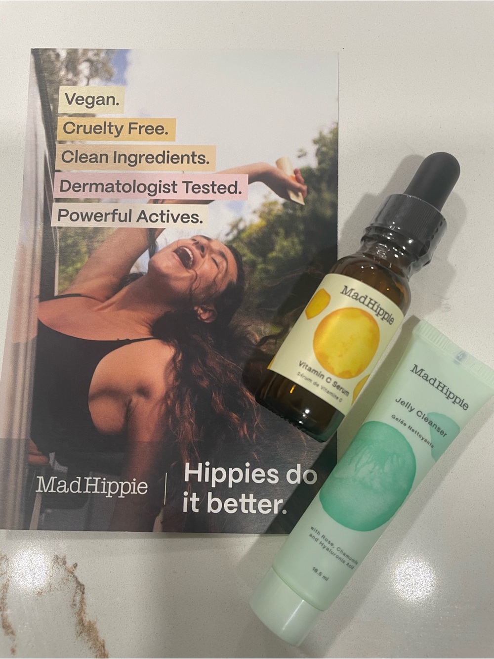 Mad Hippie Vitamin C Serum & Mad Hippie Jelly Cleanser Duo